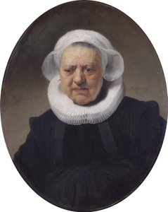 Muotokuva Aechje Claesdr. Pesser tekijältä Rembrandt van Rijn