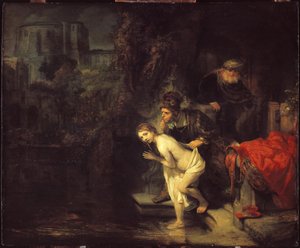 Susanna ja vanhimmat tekijältä Rembrandt van Rijn