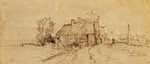 Majatalo tien varrella, tekijältä Rembrandt van Rijn