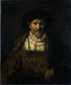 Vanha mies mielikuvituksellisessa asussa (öljy kankaalle) tekijältä Rembrandt Harmensz. van Rijn
