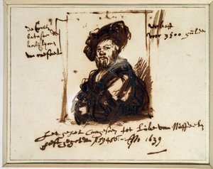Baldassare Castiglionen muotokuva tekijältä Rembrandt van Rijn