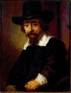 Tohtori Ephraim Buenon muotokuva tekijältä Rembrandt Harmensz. van Rijn