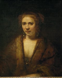 Hendrijke Stoffelsin muotokuva ... tekijältä Rembrandt Harmensz. van Rijn