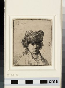 Omakuva turkislakissa tekijältä Rembrandt van Rijn