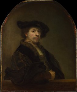 Omakuva 34-vuotiaana tekijältä Rembrandt van Rijn