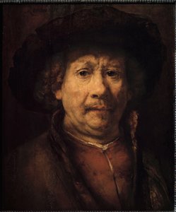 Pieni omakuva (maalaus, n. 1666) tekijältä Rembrandt van Rijn