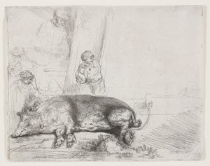 Hog tekijältä Rembrandt van Rijn