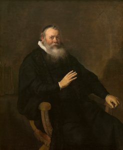 Saarnaaja Eleazar Swalmius tekijältä Rembrandt Harmensz. van Rijn