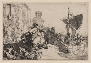 Onnenlaiva tekijältä Rembrandt Harmensz. van Rijn
