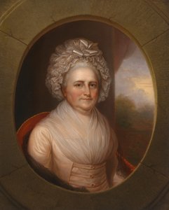 Martha Washington tekijältä Rembrandt Peale