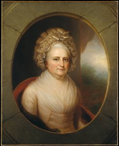 Martha Washington tekijältä Rembrandt Peale