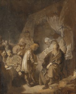 Joosef kertoi unistaan tekijältä Rembrandt van Rijn (signed by artist)
