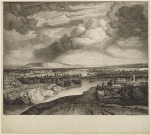"Orage" Rembrandtin mukaan tekijältä Rembrandt van Rijn