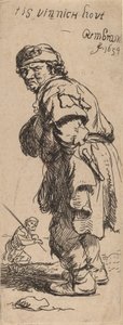 Talonpoika huutaa: tis vinnich kout Kylmää on, 1634. tekijältä Rembrandt van Rijn