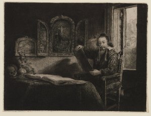 Abraham Francen tekijältä Rembrandt van Rijn