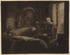 Abraham Francen tekijältä Rembrandt van Rijn