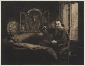 Abraham Francken, taidekauppias tekijältä Rembrandt van Rijn