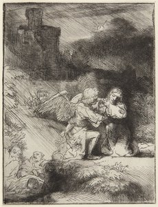 Kärsimys puutarhassa tekijältä Rembrandt van Rijn