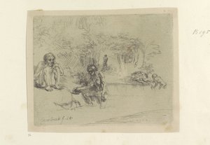 Baders Kokoelma kahdeksankymmentäviisi alkuperäistä vedosta (sarjan nimi) tekijältä Rembrandt van Rijn