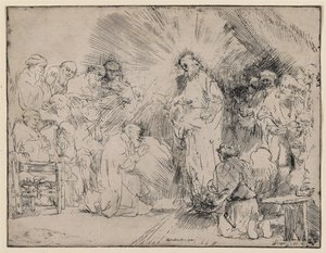 Kristus ilmestyy apostoleille tekijältä Rembrandt van Rijn