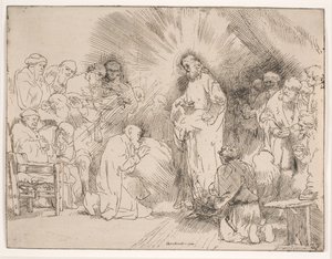 Kristus ilmestyy apostoleille tekijältä Rembrandt van Rijn
