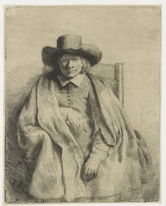 Clement de Jonghe, painotuotteiden myyjä tekijältä Rembrandt van Rijn