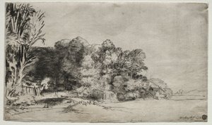 Puuryökki Vistalla, 1652. tekijältä Rembrandt van Rijn