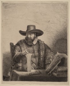 Cornelis Claesz Anslo tekijältä Rembrandt van Rijn