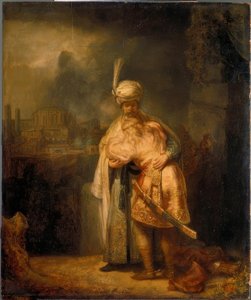 Daavid hyvästelee Joonatanin tekijältä Rembrandt van Rijn