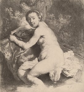 Diana kylpylässä, n. 1631. tekijältä Rembrandt van Rijn