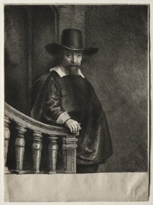 Ephraim Bonus, juutalainen lääkäri tekijältä Rembrandt van Rijn