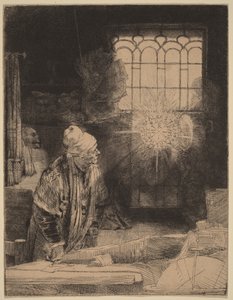 Faust tekijältä Rembrandt van Rijn