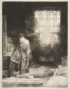 Faust, noin 1652. tekijältä Rembrandt van Rijn
