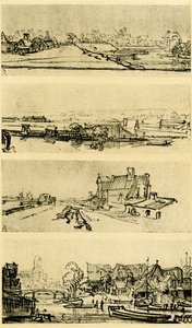 Neljä maisematutkimusta tekijältä Rembrandt van Rijn