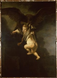 Ganymed in den Fängen des Adlers tekijältä Rembrandt van Rijn