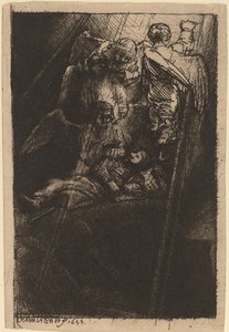 Jaakobin tikkaat tekijältä Rembrandt van Rijn