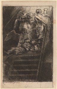 Jaakobin tikkaat tekijältä Rembrandt van Rijn