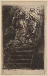 Jaakobin tikkaat tekijältä Rembrandt van Rijn