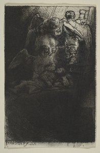 Jacobsin tikkaat, 1655. tekijältä Rembrandt van Rijn