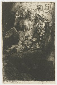 Jaakobin tikkaat tekijältä Rembrandt van Rijn