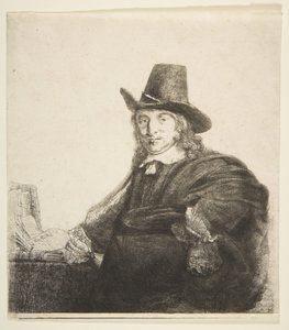 Jan Asselijn, maalarirapu, noin 1646. tekijältä Rembrandt van Rijn