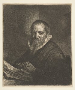 Jan Cornelius Sylvius, 1633 tekijältä Rembrandt van Rijn