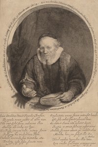 Jan Cornelisz. Sylvius, 1646. tekijältä Rembrandt van Rijn