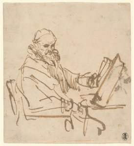 Jan Cornelisz Sylvius, saarnaaja tekijältä Rembrandt van Rijn