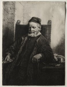 Jan Lutma, kultaseppä tekijältä Rembrandt van Rijn