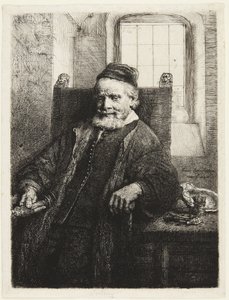 Jan Lutma, kultaseppä tekijältä Rembrandt van Rijn
