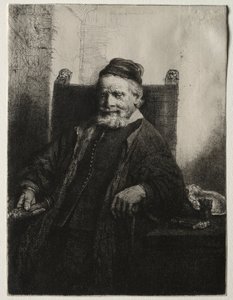 John Lutma, Goldsmith, 1656. tekijältä Rembrandt van Rijn