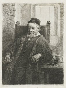Jan Lutma, kultaseppä tekijältä Rembrandt van Rijn