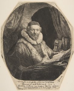 Jan Uytenbogaert. tekijältä Rembrandt van Rijn