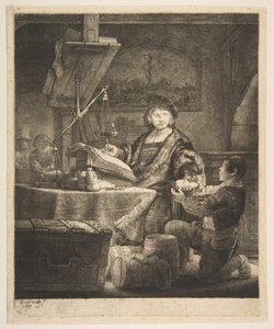 Jan Uytenbogaert Kultavaaka, 1639. tekijältä Rembrandt van Rijn